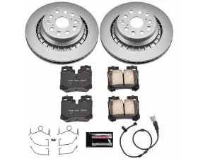 Power Stop Z17 Evolution Geomet Coated Brake Kit Rear Lexus LS460 2007-2009