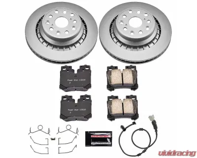 Power Stop Z17 Evolution Geomet Coated Brake Kit Rear Lexus LS460 2007-2009 - CRK4690