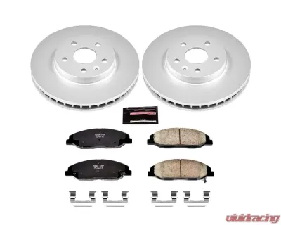 Power Stop Z17 Evolution Geomet Coated Brake Kit Front Cadillac CTS 2008-2014 - CRK4721
