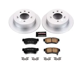 Power Stop Z17 Evolution Geomet Coated Brake Kit Rear Hyundai Elantra 2007-2010