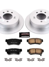 Power Stop Z17 Evolution Geomet Coated Brake Kit Rear Hyundai Elantra 2007-2010                                     - CRK5210 - Image 2
