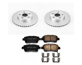 Power Stop Z17 Evolution Geomet Coated Brake Kit Front Toyota Prius 2004-2009