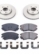 Power Stop Z17 Evolution Geomet Coated Brake Kit Front Hyundai Elantra 2007-2010                                     - CRK5291 - Image 2