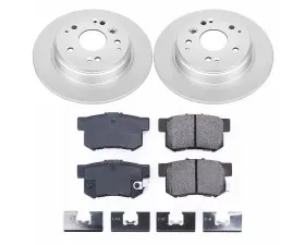 Power Stop Z17 Evolution Geomet Coated Brake Kit Rear Acura TL 2004-2008