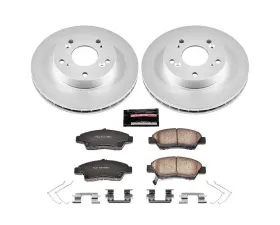 Power Stop Z17 Evolution Geomet Coated Brake Kit Front Honda CR-Z 2011-2015