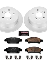 Power Stop Z17 Evolution Geomet Coated Brake Kit Rear Toyota Sienna 2004-2010                                     - CRK5498 - Image 2