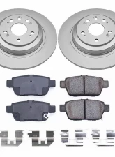Power Stop Z17 Evolution Geomet Coated Brake Kit Rear Acura TL 2009-2014                                     - CRK5854 - Image 2