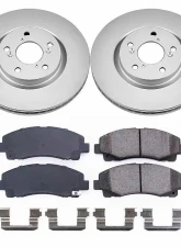 Power Stop Z17 Evolution Geomet Coated Brake Kit Front Acura TL 2009-2014                                     - CRK5855 - Image 2