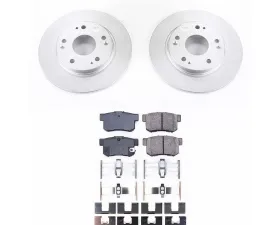 Power Stop Z17 Evolution Geomet Coated Brake Kit Rear Honda CR-Z 2011-2015