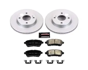 Power Stop Z17 Evolution Geomet Coated Brake Kit Front Ford Fiesta 2011-2019