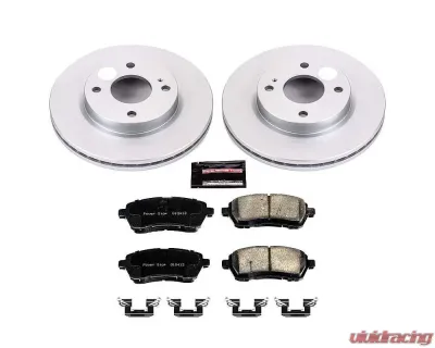 Power Stop Z17 Evolution Geomet Coated Brake Kit Front Ford Fiesta 2011-2019 - CRK5969