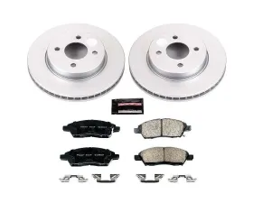 Power Stop Z17 Evolution Geomet Coated Brake Kit Front Nissan Versa 2012-2018