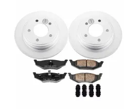 Power Stop Z17 Evolution Geomet Coated Brake Kit Rear Chrysler 300M 1999-2004