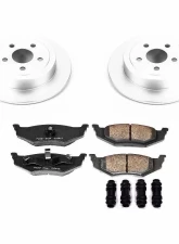 Power Stop Z17 Evolution Geomet Coated Brake Kit Rear Chrysler Cirrus 1995-2000                                     - CRK6266 - Image 2