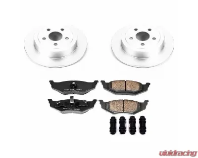 Power Stop Z17 Evolution Geomet Coated Brake Kit Rear Chrysler Cirrus 1995-2000 - CRK6266