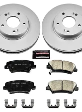 Power Stop Z17 Evolution Geomet Coated Brake Kit Front Hyundai Elantra 2011-2016                                     - CRK6503 - Image 2