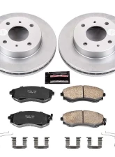 Power Stop Z17 Evolution Geomet Coated Brake Kit Front Infiniti G20 1991-1996                                     - CRK656 - Image 2
