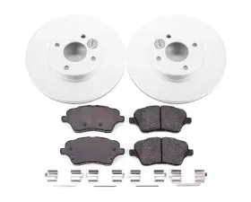 Power Stop Z17 Evolution Geomet Coated Brake Kit Front Ford Fiesta 2014-2019