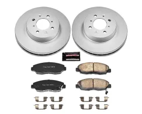 Power Stop Z17 Evolution Geomet Coated Brake Kit Front Honda Civic 1996-2005