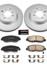 Power Stop Z17 Evolution Geomet Coated Brake Kit Front Honda Civic 1996-2005                                     - CRK690 - Image 2