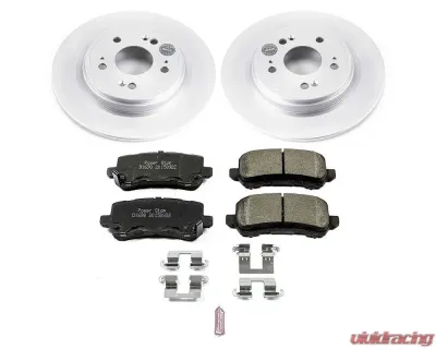 Power Stop Z17 Evolution Geomet Coated Brake Kit Rear Acura RLX 2014-2019 - CRK6952