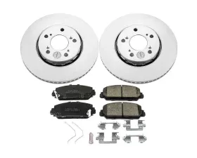 Power Stop Z17 Evolution Geomet Coated Brake Kit Front Acura RLX 2014-2019