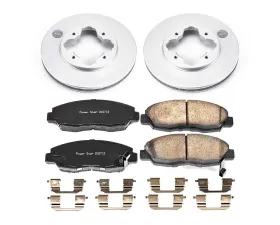Power Stop Z17 Evolution Geomet Coated Brake Kit Front Acura CL 1997