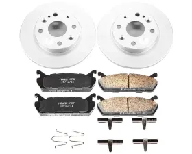Power Stop Z17 Evolution Geomet Coated Brake Kit Rear Mazda Miata 1990-1993
