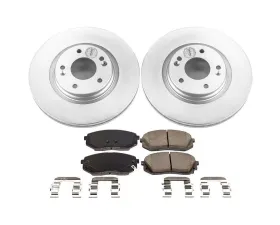 Power Stop Z17 Evolution Geomet Coated Brake Kit Front Hyundai Sonata 2016-2019