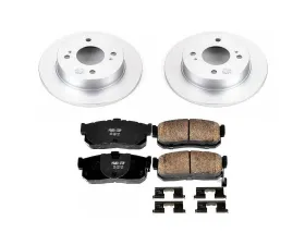 Power Stop Z17 Evolution Geomet Coated Brake Kit Rear Infiniti G20 1991-1996