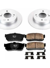 Power Stop Z17 Evolution Geomet Coated Brake Kit Rear Infiniti G20 1991-1996                                     - CRK740 - Image 2