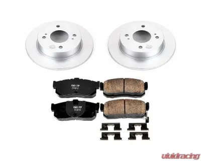 Power Stop Z17 Evolution Geomet Coated Brake Kit Rear Infiniti G20 1991-1996 - CRK740