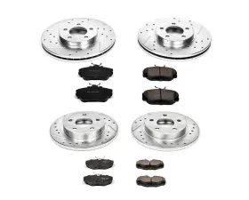 Power Stop Z23 Evolution Sport Brake Kit Front & Rear Ford Taurus 1996-1999
