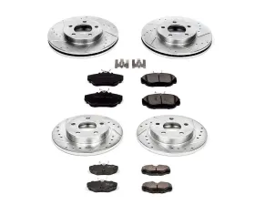 Power Stop Z23 Evolution Sport Brake Kit Front & Rear Ford Taurus 1994-2000