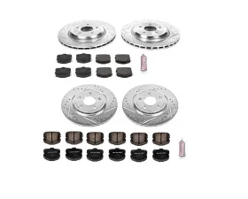 Power Stop Z23 Evolution Sport Brake Kit Front & Rear Chevrolet Corvette 2006-2013