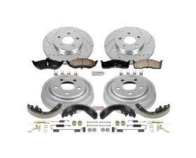 Power Stop Z23 Evolution Sport Brake Kit Front & Rear Dodge Neon 2000-2005