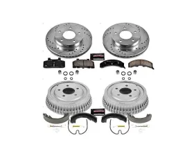 Power Stop Z23 Evolution Sport Brake Kit Front & Rear Buick Century 1993-1996