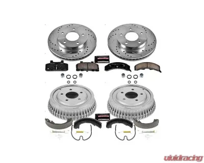 Power Stop Z23 Evolution Sport Brake Kit Front & Rear Buick Century 1993-1996 - K15119DK