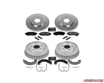 Power Stop Z23 Evolution Sport Brake Kit Front & Rear Chevrolet Lumina 1995-2001 - K15125DK