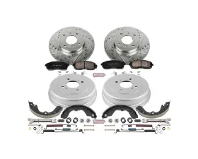 Power Stop Z23 Evolution Sport Brake Kit Front & Rear Nissan Altima 1993-1999