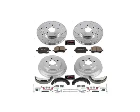 Power Stop Z23 Evolution Sport Brake Kit Front & Rear Chevrolet HHR 2009-2011