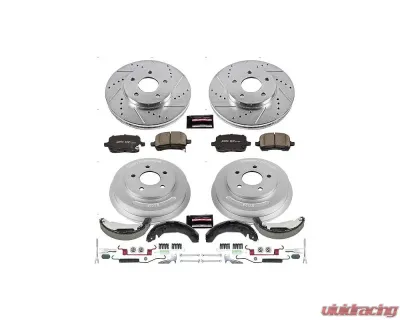 Power Stop Z23 Evolution Sport Brake Kit Front & Rear Chevrolet HHR 2009-2011 - K15225DK