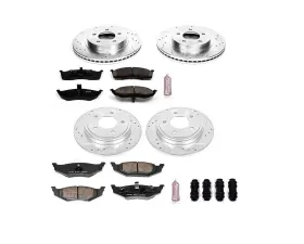Power Stop Z23 Evolution Sport Brake Kit Front & Rear Chrysler 300M 1999-2004