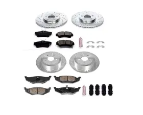 Power Stop Z23 Evolution Sport Brake Kit Front & Rear Chrysler PT Cruiser 2001-2003