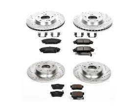 Power Stop Z23 Evolution Sport Brake Kit Front & Rear Honda S2000 2000-2009