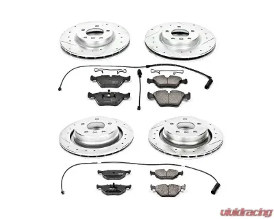 Power Stop Z23 Evolution Sport Brake Kit Front & Rear BMW Z3 1998-2002 - K2841