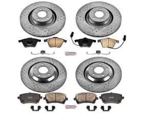 Power Stop Z23 Evolution Sport Brake Kit Front & Rear Audi A6 Quattro 2005-2011