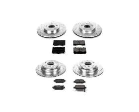 Power Stop Z23 Evolution Sport Brake Kit Front & Rear Acura RL 2005-2012