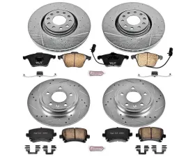 Power Stop Z23 Evolution Sport Brake Kit Front & Rear Audi A4 2005-2009