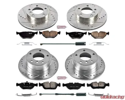 Power Stop Z23 Evolution Sport Brake Kit Front & Rear BMW Z3 1997-2002 - K500